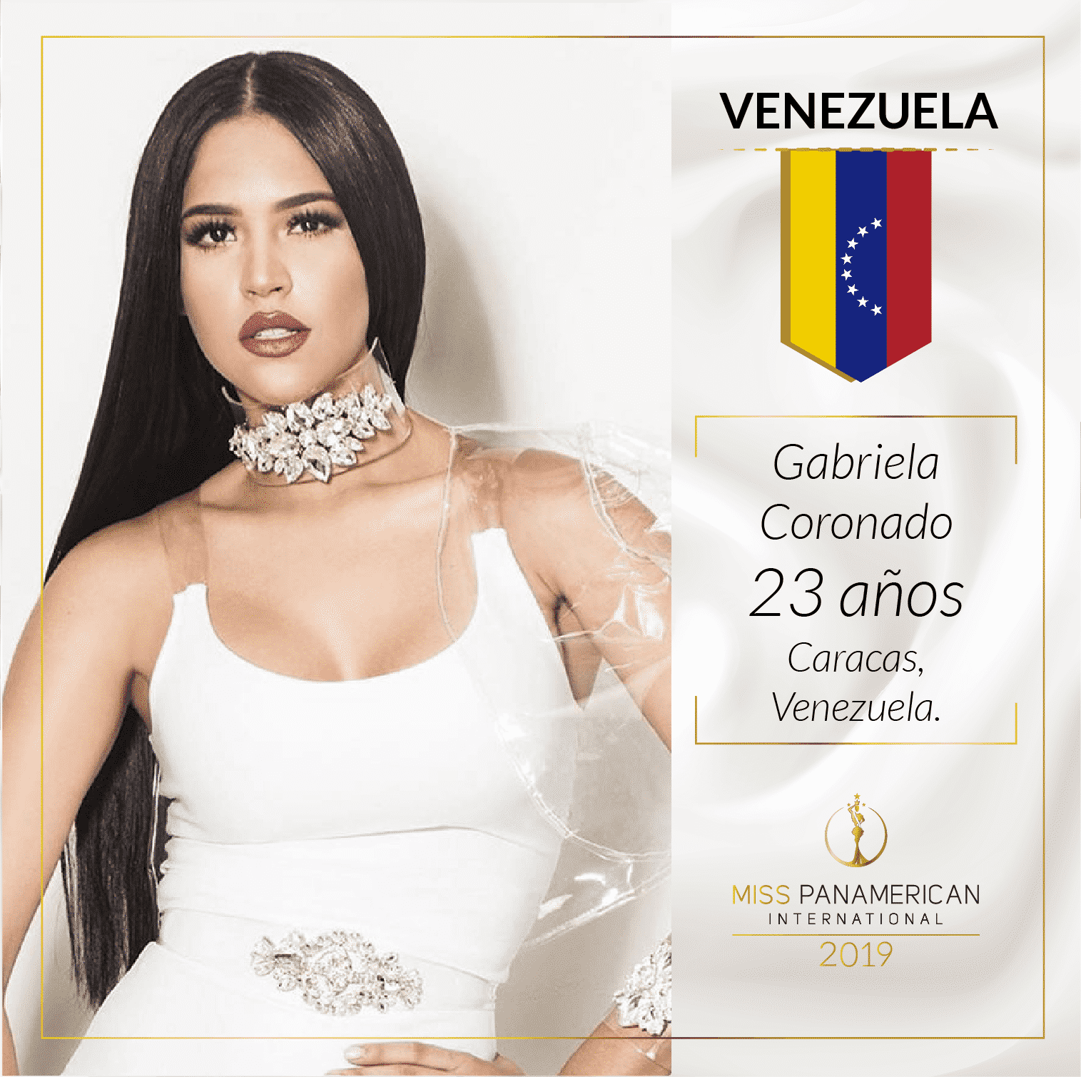 candidatas a miss panamerican international 2019. final: 2 nov. sede: guadalajara. 7pyb3tg5