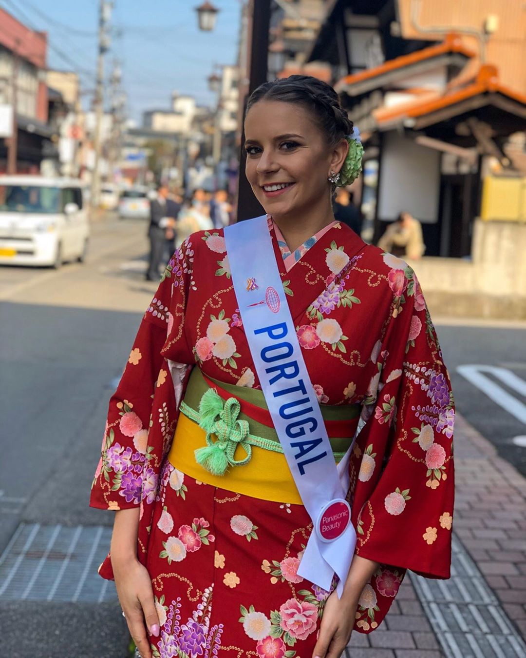candidatas a miss international 2019 usando tradicional traje tipico japones. D9kr4rgi
