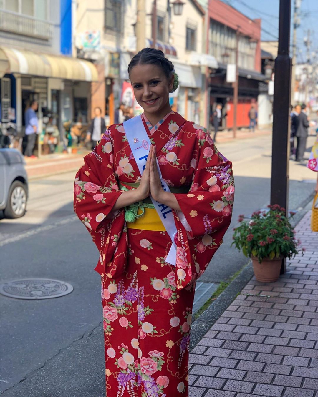 candidatas a miss international 2019 usando tradicional traje tipico japones. N4jmtrf6