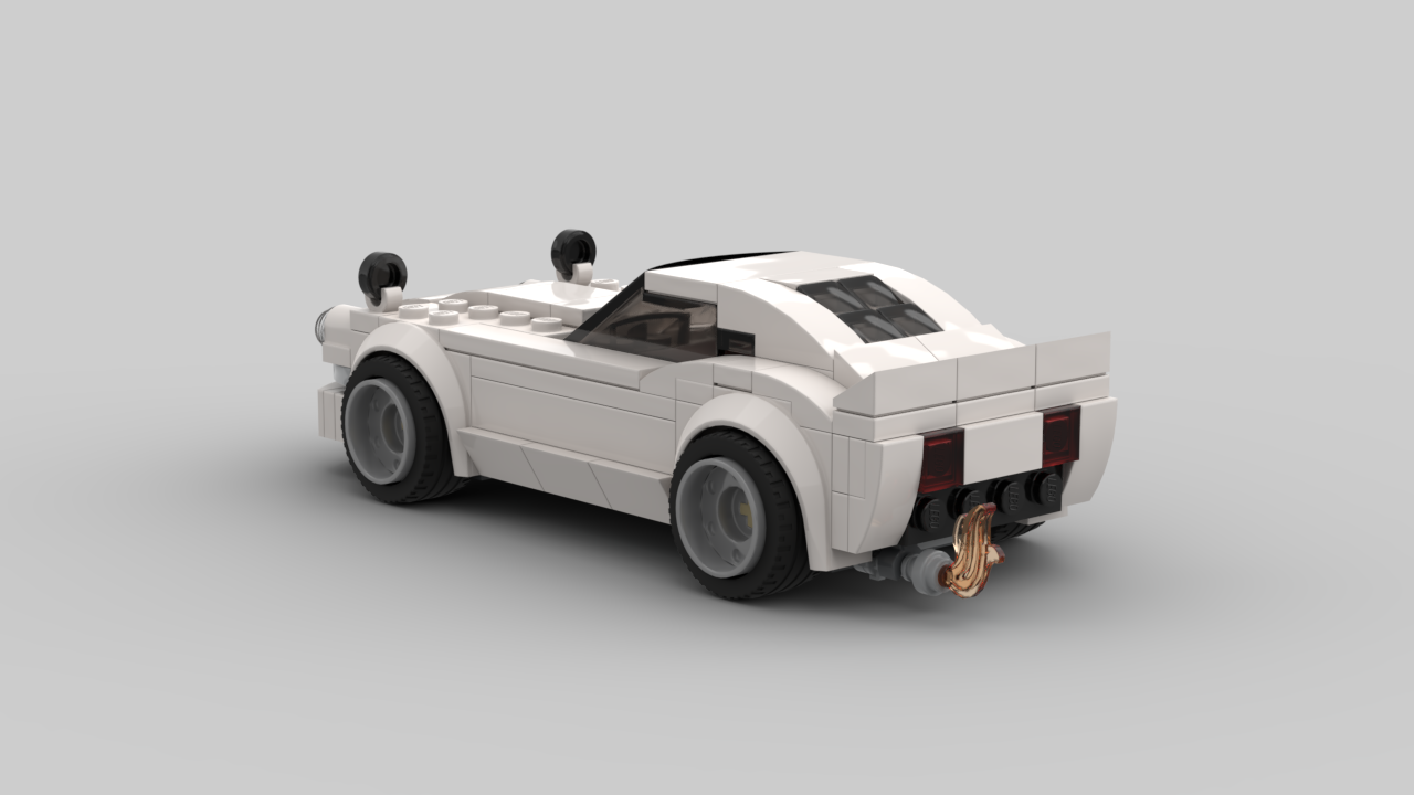 Instructions and Parts List Only Custom LEGO Datsun 510 Wagon